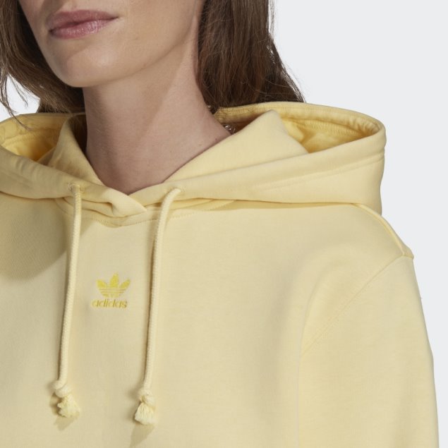 Sudadera Adicolor Essentials Polar Amarillo Adidas