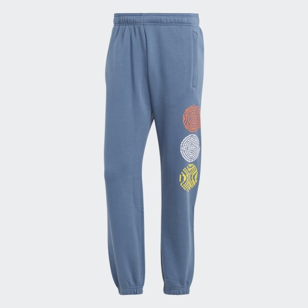 Pantalones De Chándal Con Gráfico De Dibujos Animados De Acero Adidas
