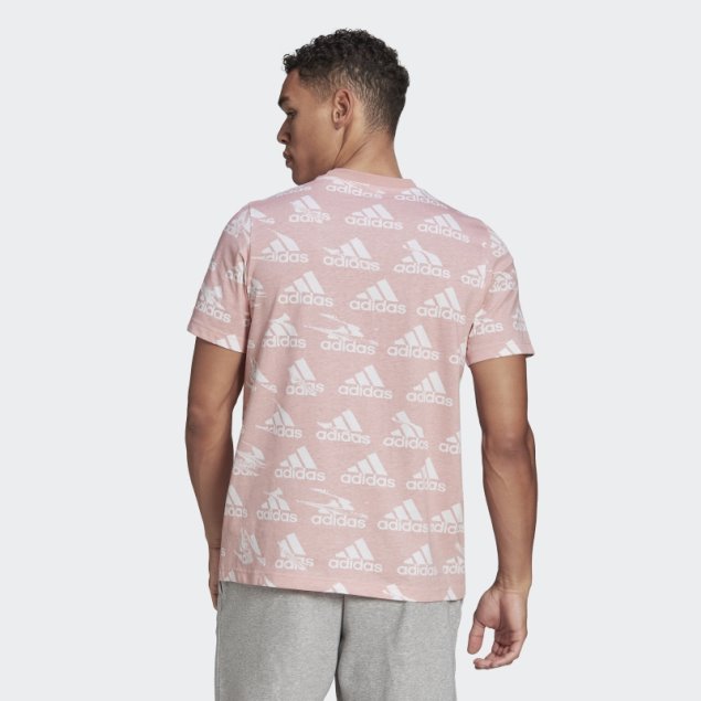 Camiseta Essentials BrandLove Adidas Malva