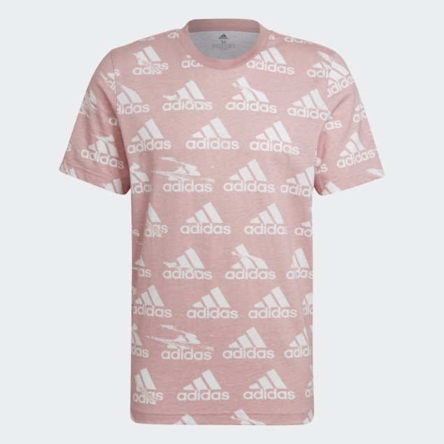 Camiseta Essentials BrandLove Adidas Malva