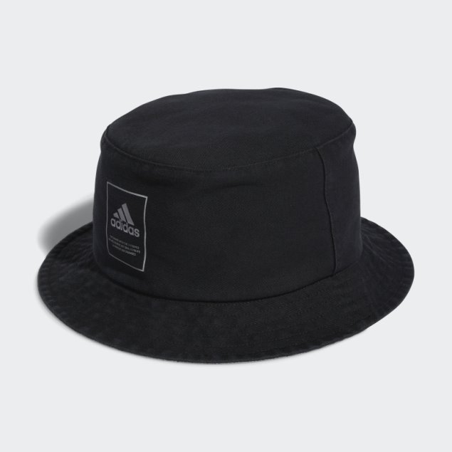 Gorro Estilo Pescador Lavado Adidas Negro