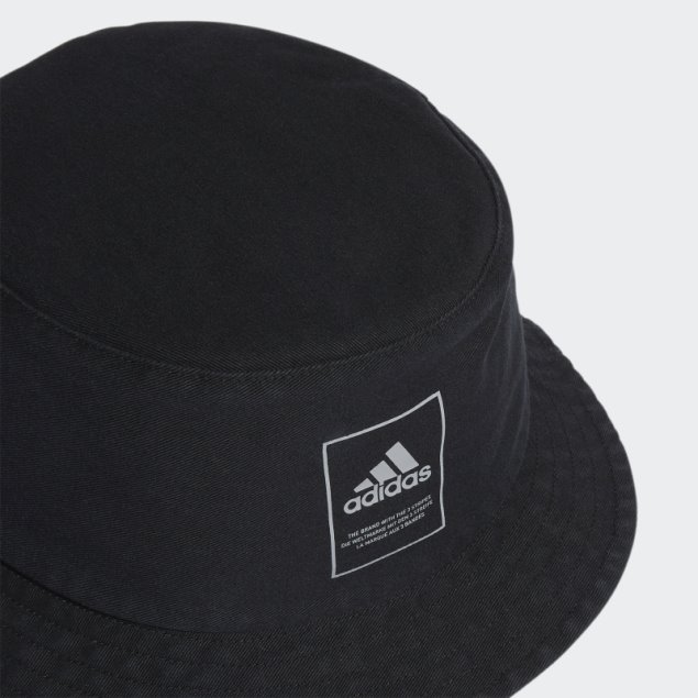Gorro Estilo Pescador Lavado Adidas Negro
