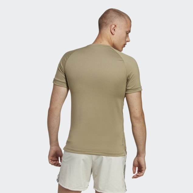 Camiseta Alphastrength Orbit Verde Adidas