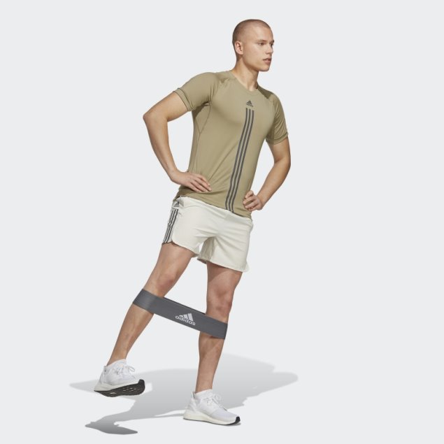 Camiseta Alphastrength Orbit Verde Adidas