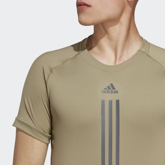 Camiseta Alphastrength Orbit Verde Adidas