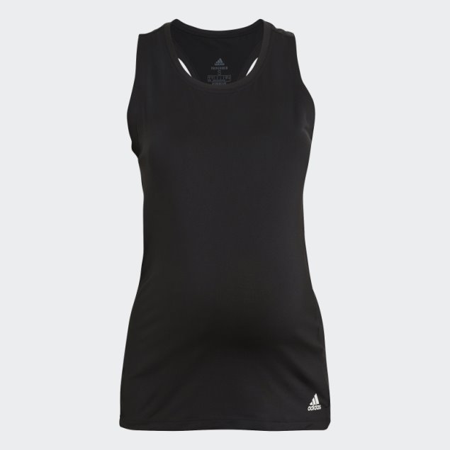 Camiseta Sin Mangas Deportiva Aeroready Diseñada 2 Move (maternidad) Adidas Negro