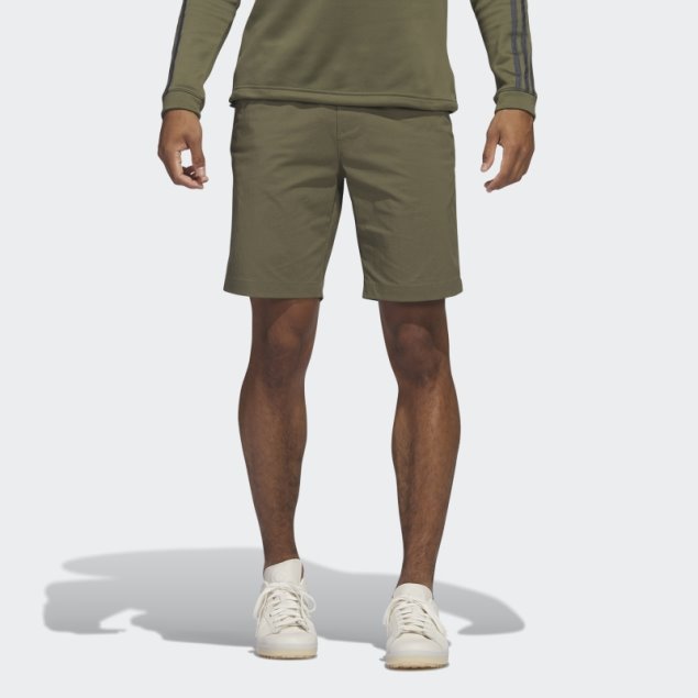 Shorts De Golf De Nueve Pulgadas De Ripstop Verde Oliva Adidas