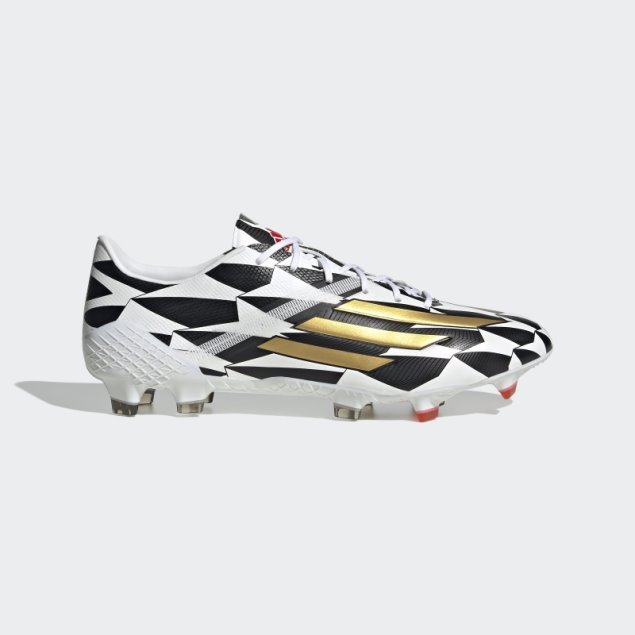 Blanco Adidas F50 Adizero Iv Botas De Tierra Firme