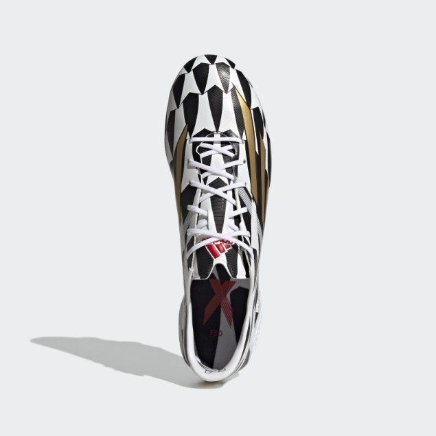 Blanco Adidas F50 Adizero Iv Botas De Tierra Firme