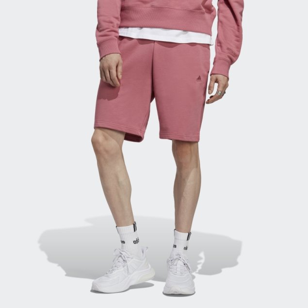 Pantalones Cortos De Rizo Francés All Szn Rosa Adidas