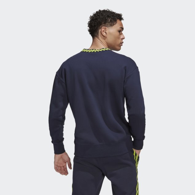 Adidas Manchester United Lifestyler Crew Sudadera Tinta Tinta