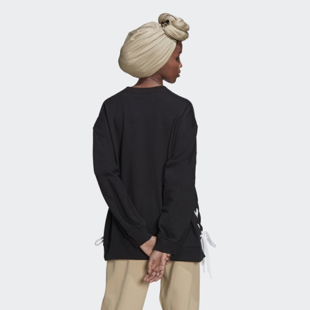 Sudadera Con Cordones Siempre Original Negra Adidas