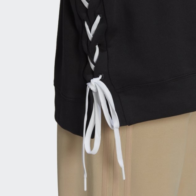 Sudadera Con Cordones Siempre Original Negra Adidas