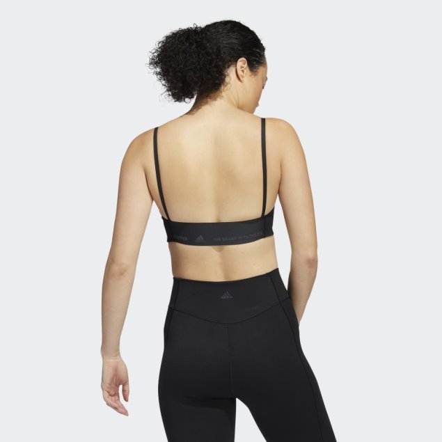Sujetador Adidas Yoga Studio Light-support Negro Moda