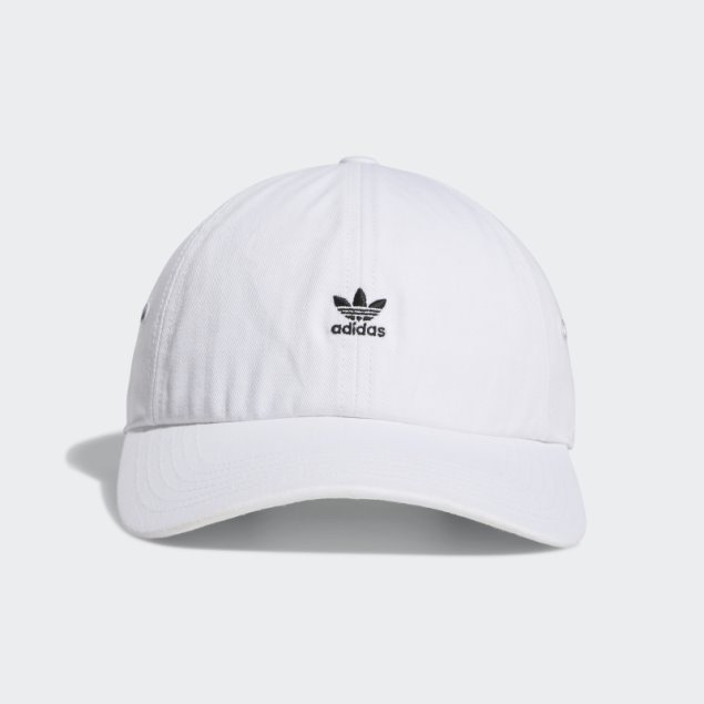 Gorra Holgada Blanca Mini Logo Adidas