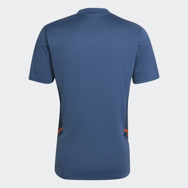 Camiseta De Entrenamiento Manchester United Condivo 22 Azul Adidas