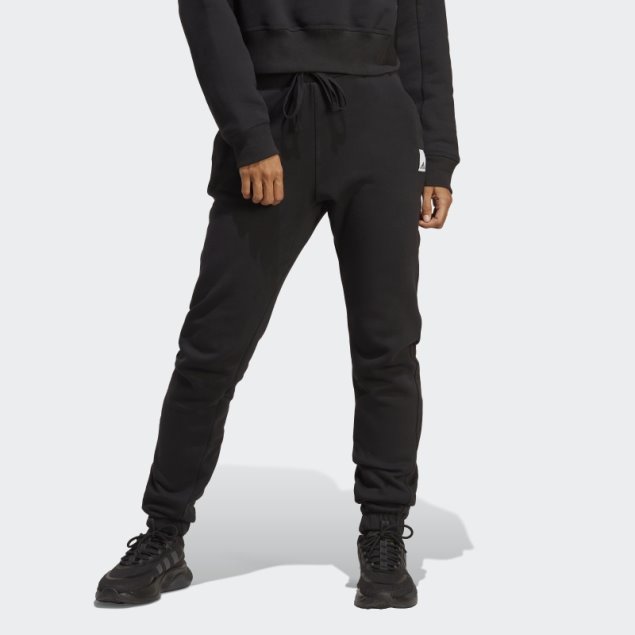 Pantalones Adidas Lounge Fleece Negros Con Estilo