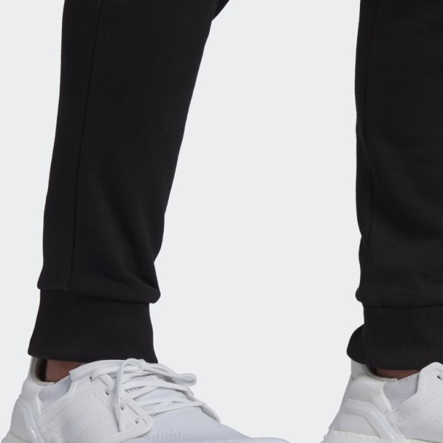 Pantalones De Tejido Polar Adidas Negro