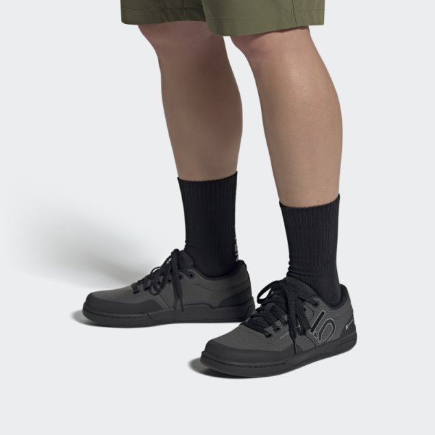 Adidas Five Ten Freerider Pro Lona Zapatos De Bicicleta De Montaña Gris