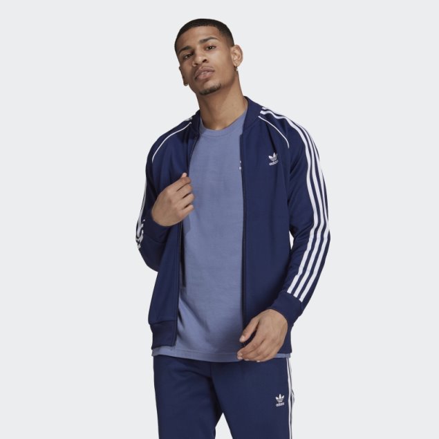 Adidas Adicolor Classics Primeblue Sst Chaqueta De Chándal Cielo Nocturno