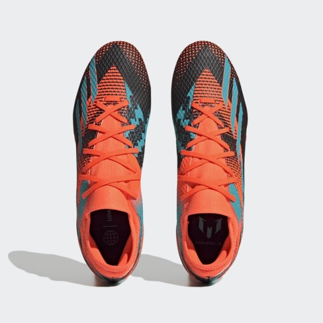 X Speedportal Messi.3 Tacos De Suelo Firme Adidas Naranja