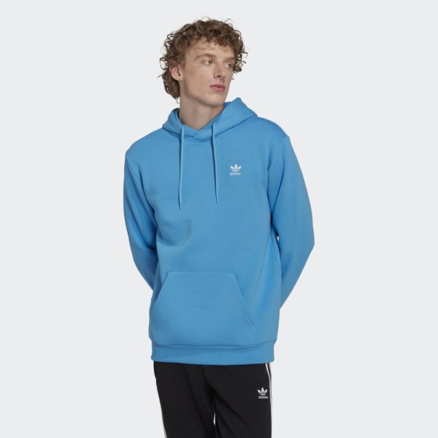 Sudadera Con Capucha Adidas Adicolor Essentials Trefoil Azul