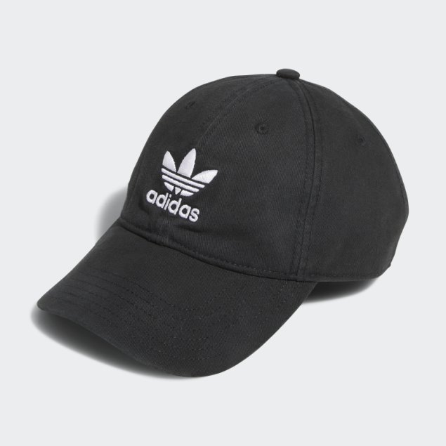 Gorra Holgada Con Tira Trasera Adidas Negra