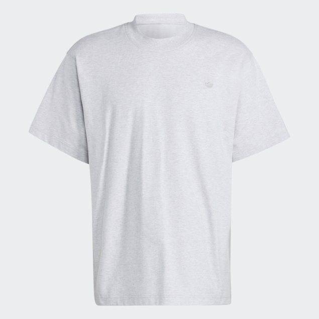 Adidas Camiseta Gris Jaspeado Adicolor Contempo