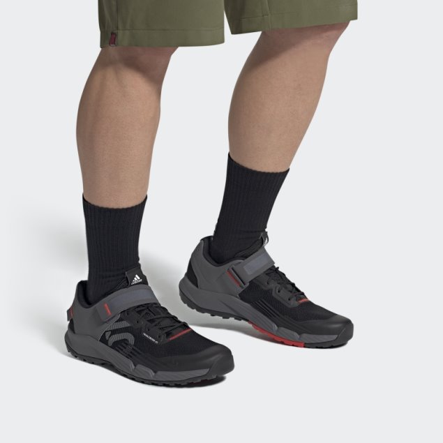 Rojo Adidas Five Ten Trailcross Clip-in Mountain Bike Zapatos Moda