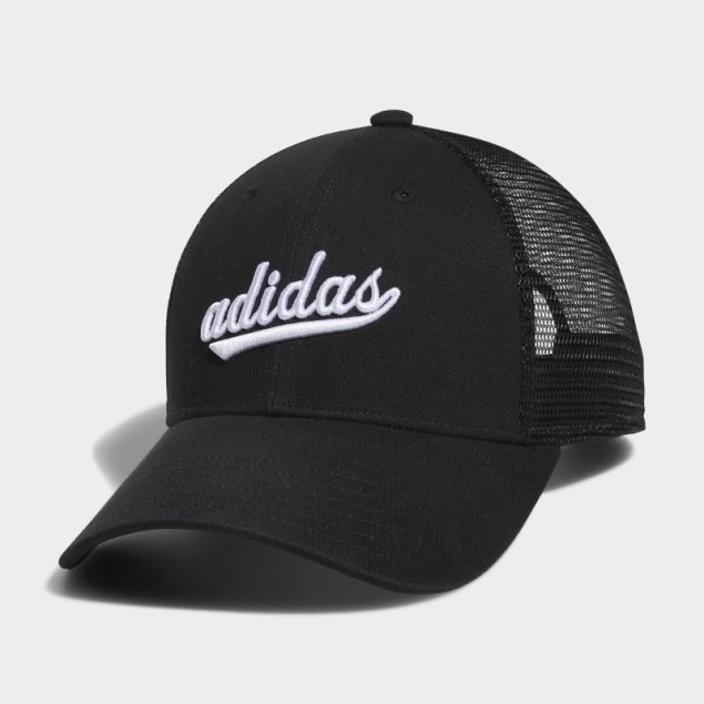 Adidas Malla Camionero Sombrero Negro