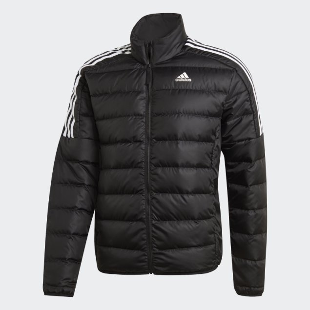 Chamarra Negra Adidas Essentials