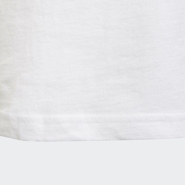 Adidas Graphic Trefoil Shorts Tee Conjunto Blanco