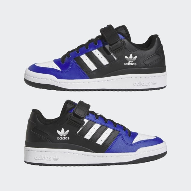 Zapatillas Adidas Forum Bajas Azules