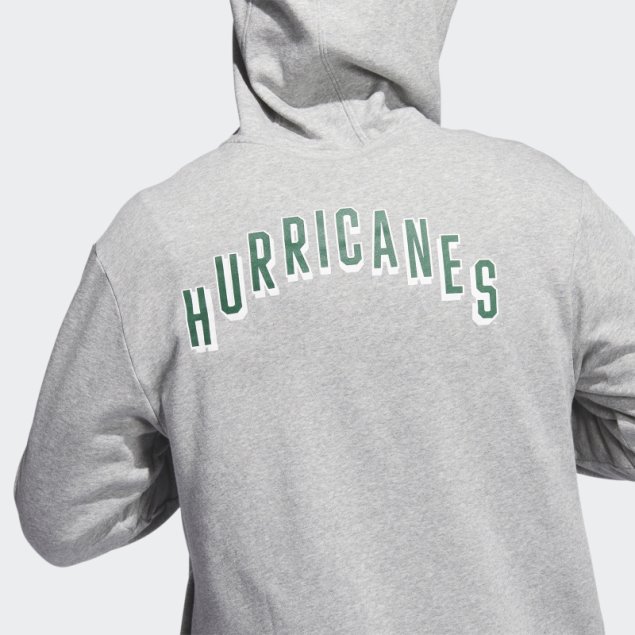 Hurricanes Sudadera Con Cremallera Completa Gris Adidas