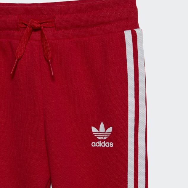 Adidas Adicolor Conjunto Con Capucha Escarlata