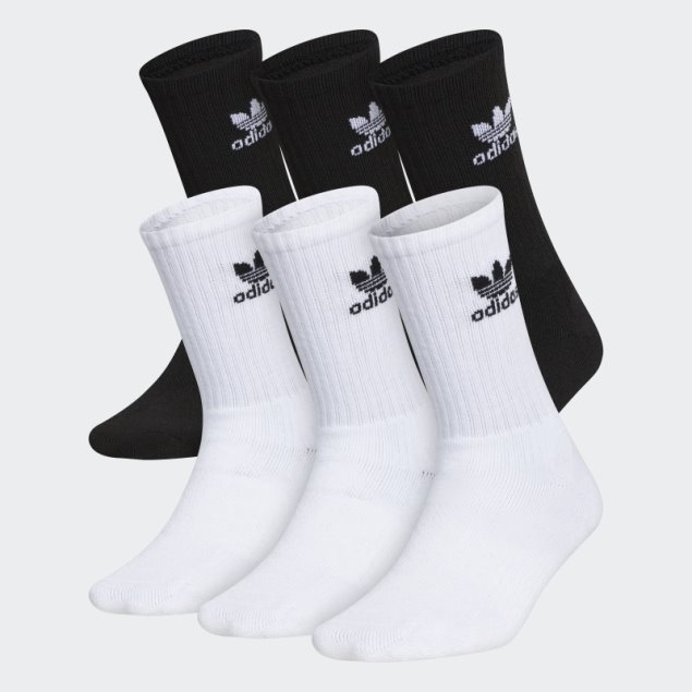 Adidas Trefoil Calcetines Blancos 6 Pares
