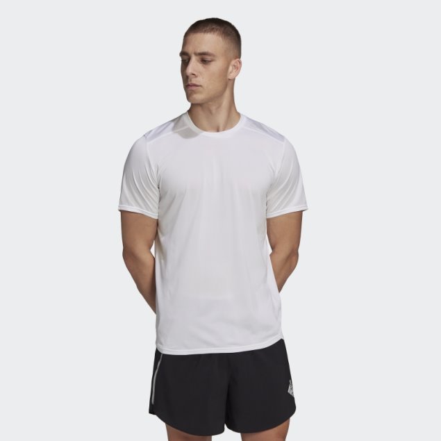 Diseñado 4 Corriendo Camiseta Adidas Blanco