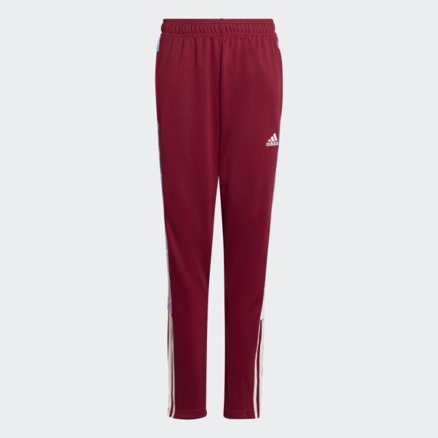 Pantalón De Chándal Adidas Tiro Burdeos