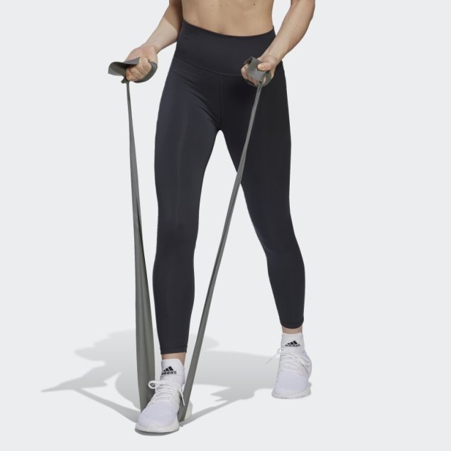 Leggings Optime Training 7/8 Carbono Adidas