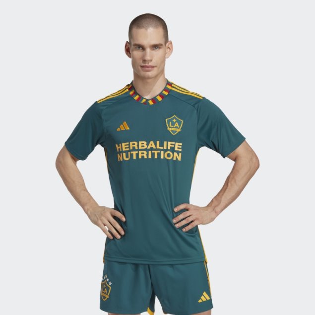 Camiseta Adidas La Galaxy 23/24 Primera Equipación Colleg Oro