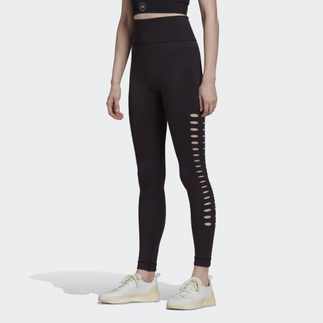 Adidas By Stella Mccartney Truepurpose Yoga Knit Mallas Negro Caliente