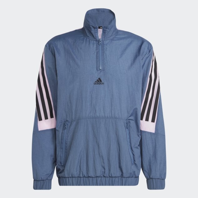 Adidas Steel Future Icons Sudadera Tejida Con 3 Rayas Y Cremallera De 1/4