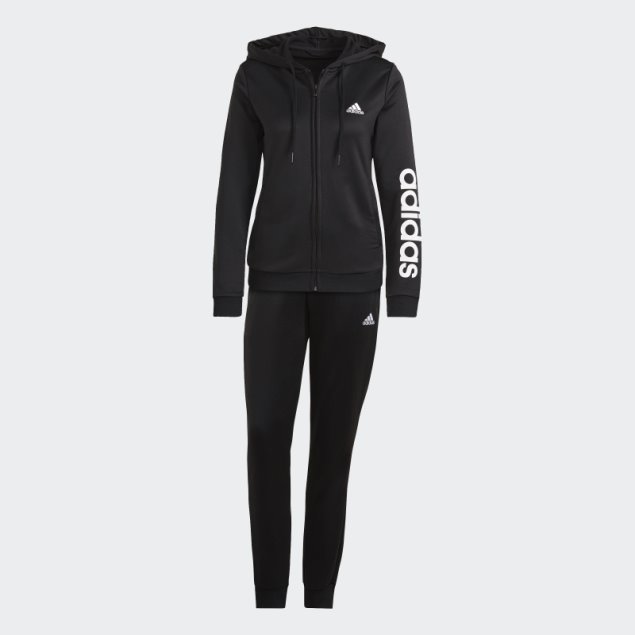 Chándal Adidas Essentials De Felpa Francesa Con Logo Negro