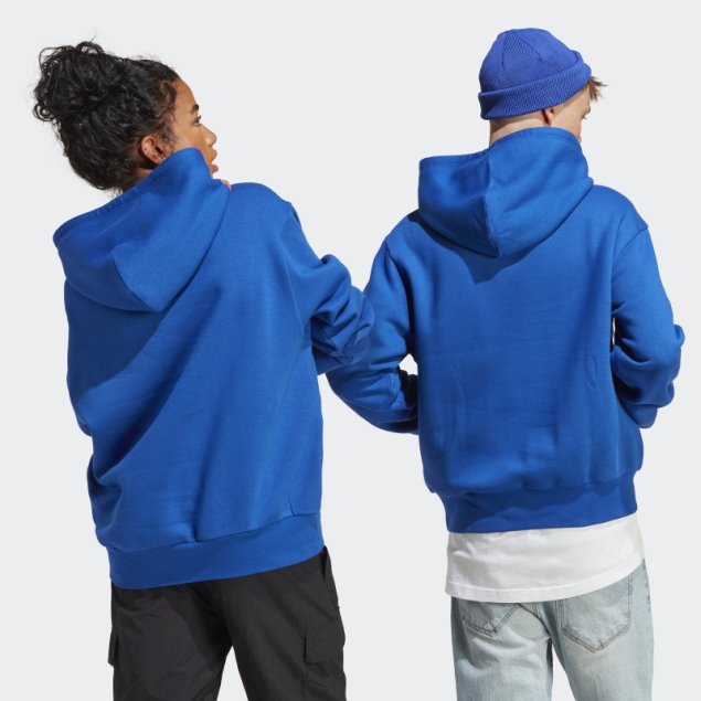 Adidas Graphic Sudadera Con Capucha Azul Real