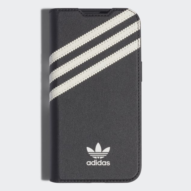 Funda Adidas Or Booklet Pu Para Iphone 13/13 Pro Caliente Negro