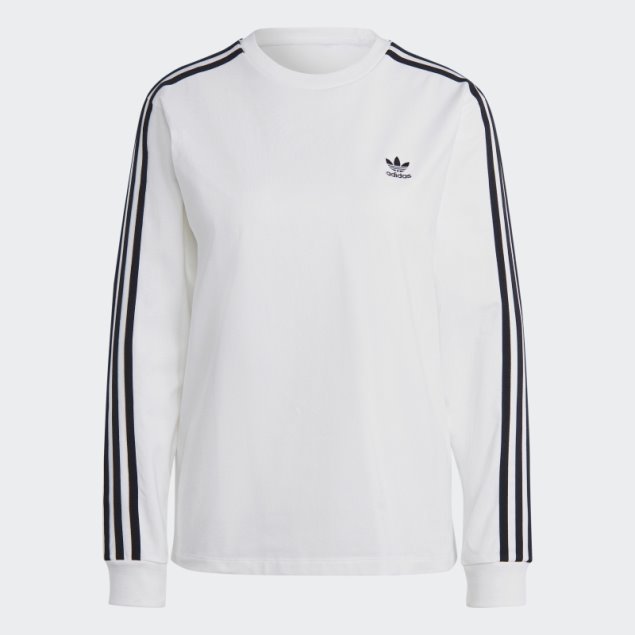 Adidas Adicolor Classics Camiseta De Manga Larga Blanca