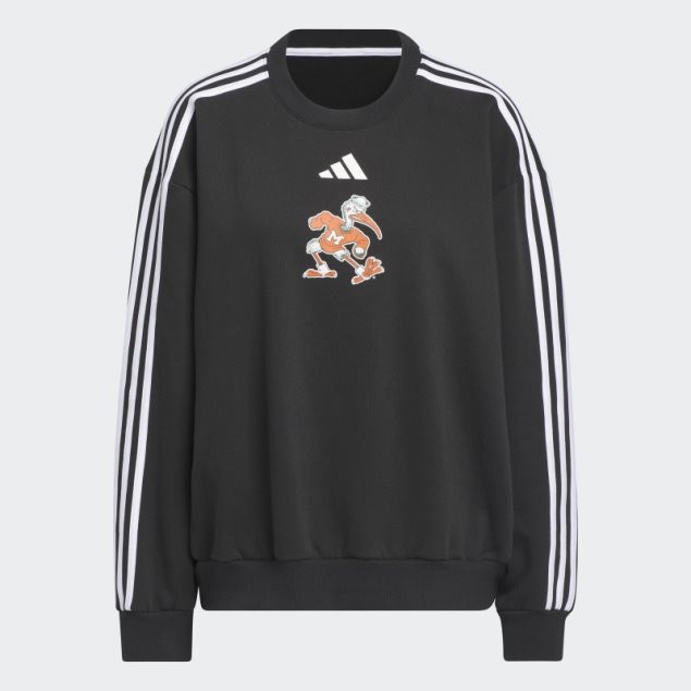 Adidas Huracanes De Adidas Sudadera Extragrande Con Cuello Redondo