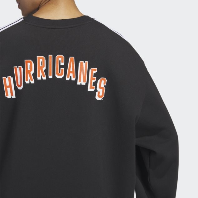 Adidas Huracanes De Adidas Sudadera Extragrande Con Cuello Redondo