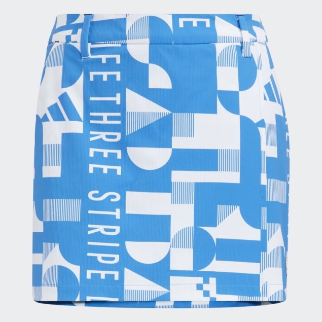 Falda Estampada Adidas Azul