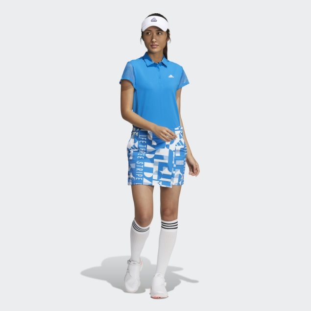 Falda Estampada Adidas Azul